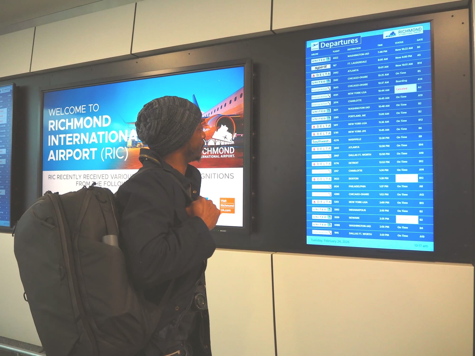 In a winter marked by weather-related cancellations, RIC officials look to future construction, expansion