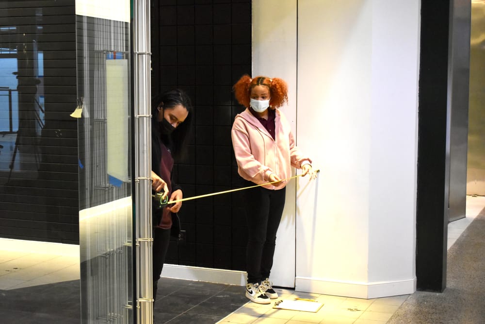 Henrico high school students build adult education classrooms at