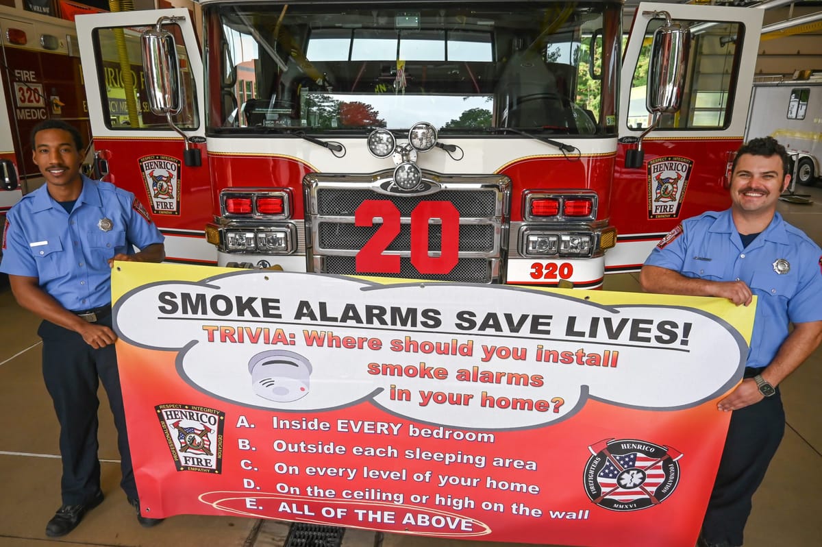 During National Fire Prevention Month, Henrico Fire officials promote