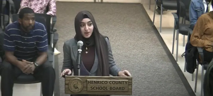 Tucker High School students and staff urge Henrico School Board to address crowded conditions at school