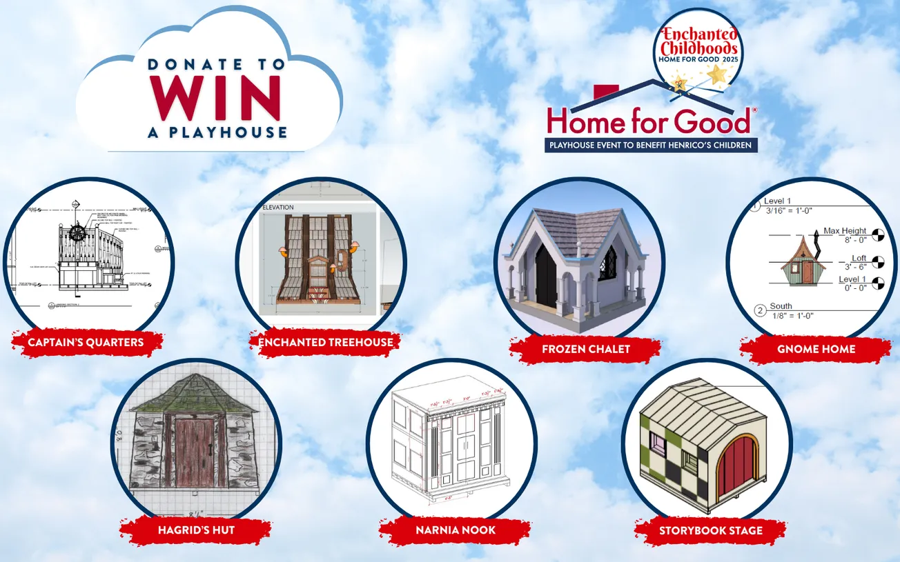 Win a luxury playhouse for $10 while supporting child abuse prevention
