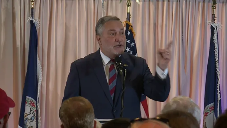 John Reid hosts rally in Henrico days after being asked to leave race
