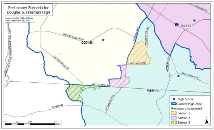 Henrico School Board sets 3 town hall meetings about possible school redistricting options