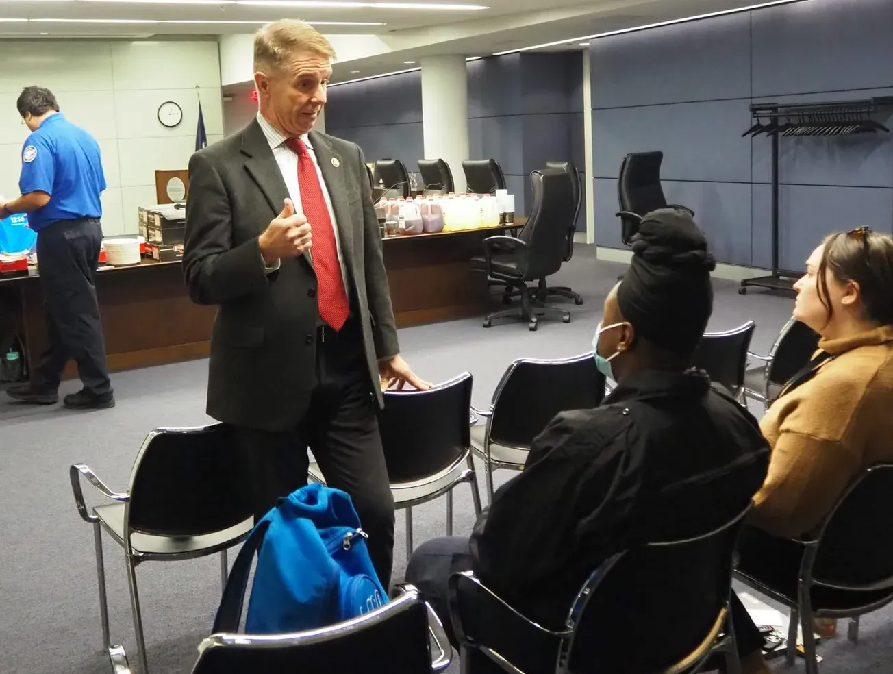'I’m struggling' – Federal airport workers direct concerns to Henrico Congressman Rob Wittman at sparsely attended RIC meeting • ELECTION 2025: Every precinct in Henrico turned bluer this year