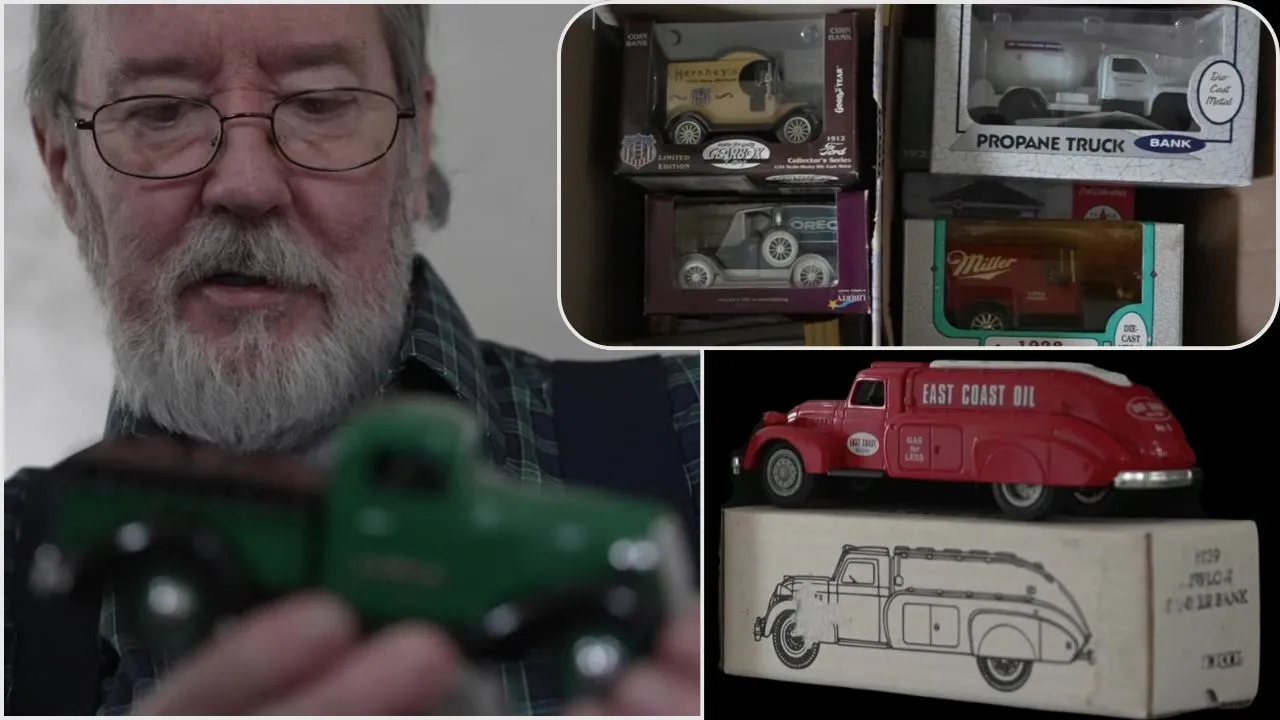 Henrico man giving away late father's die-cast coin bank collection for free during holidays