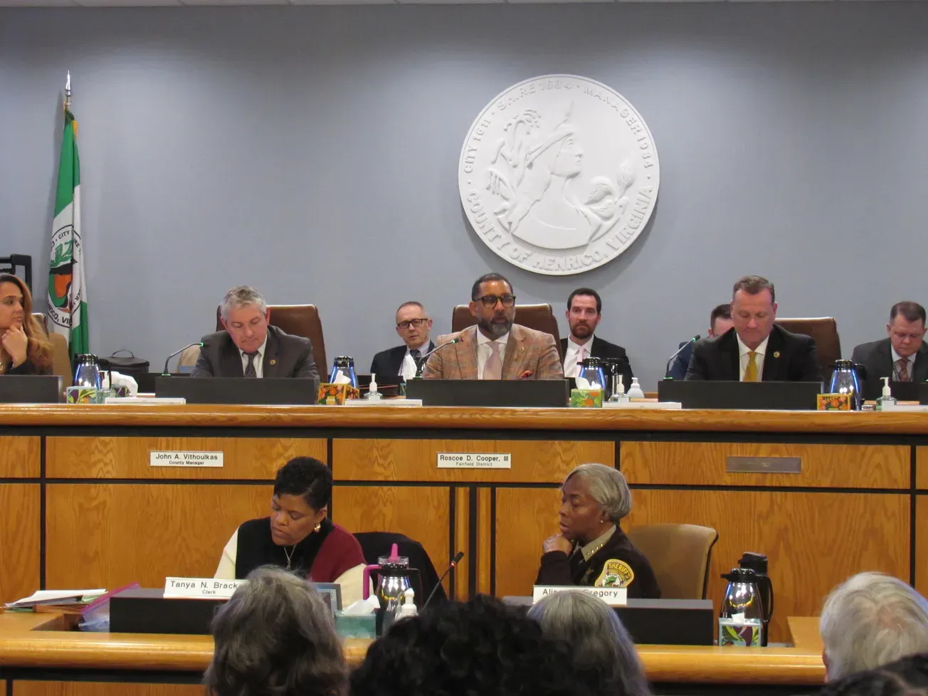 Cooper, elected chair of Henrico Board of Supervisors, emphasizes his focus on education • Henrico Democratic lawmakers gather with residents for session sendoff