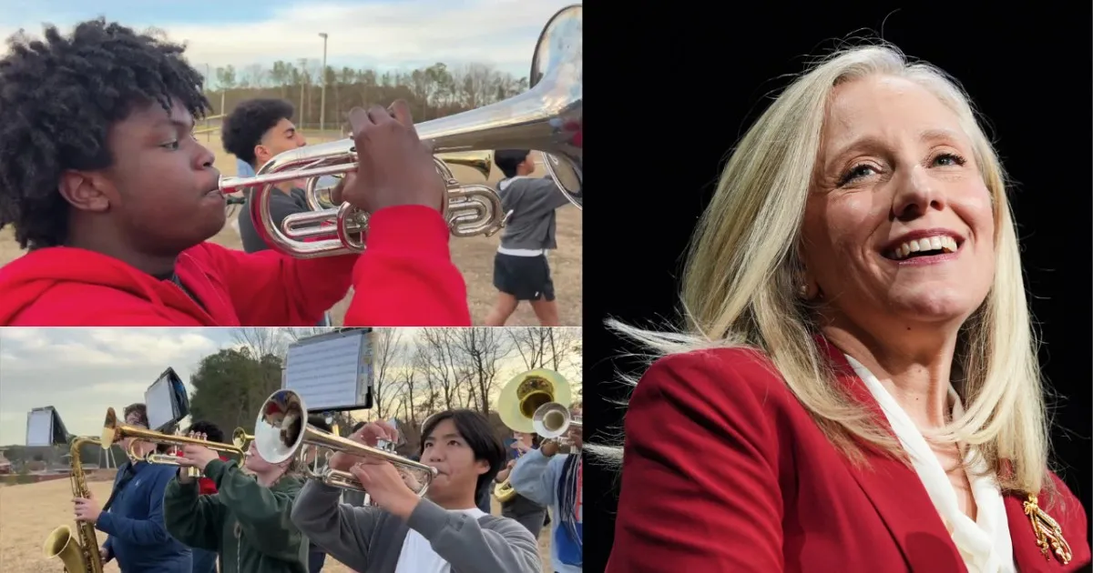 Tucker High School band to perform at gubernatorial inauguration for alum Abigail Spanberger