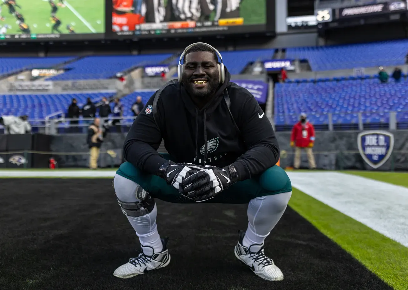 Former Springer Mekhi Becton released by Chargers one year after winning Super Bowl with Eagles