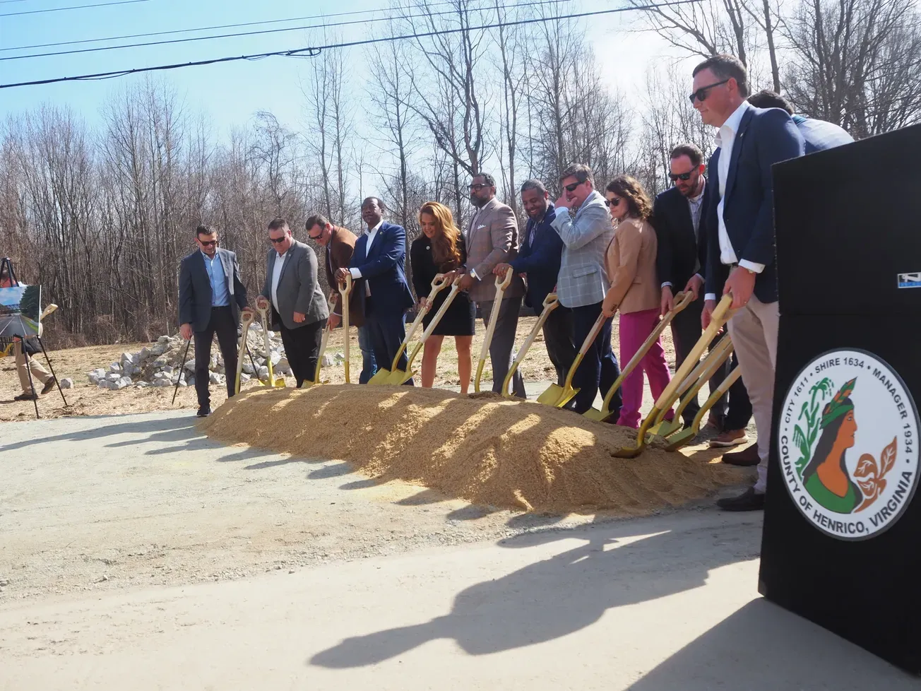 Officials break ground on Magellan Parkway extension – 'one of the biggest projects' Henrico has undertaken • Henrico students take over county board room for Student Government Day