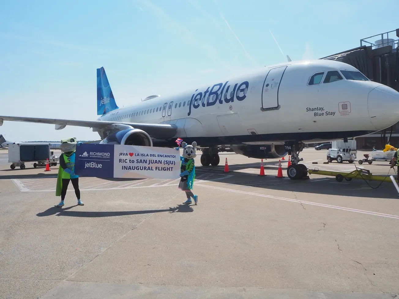 Richmond International Airport fetes new direct route to Puerto Rico • Man shot near St. Luke Apartments in Henrico