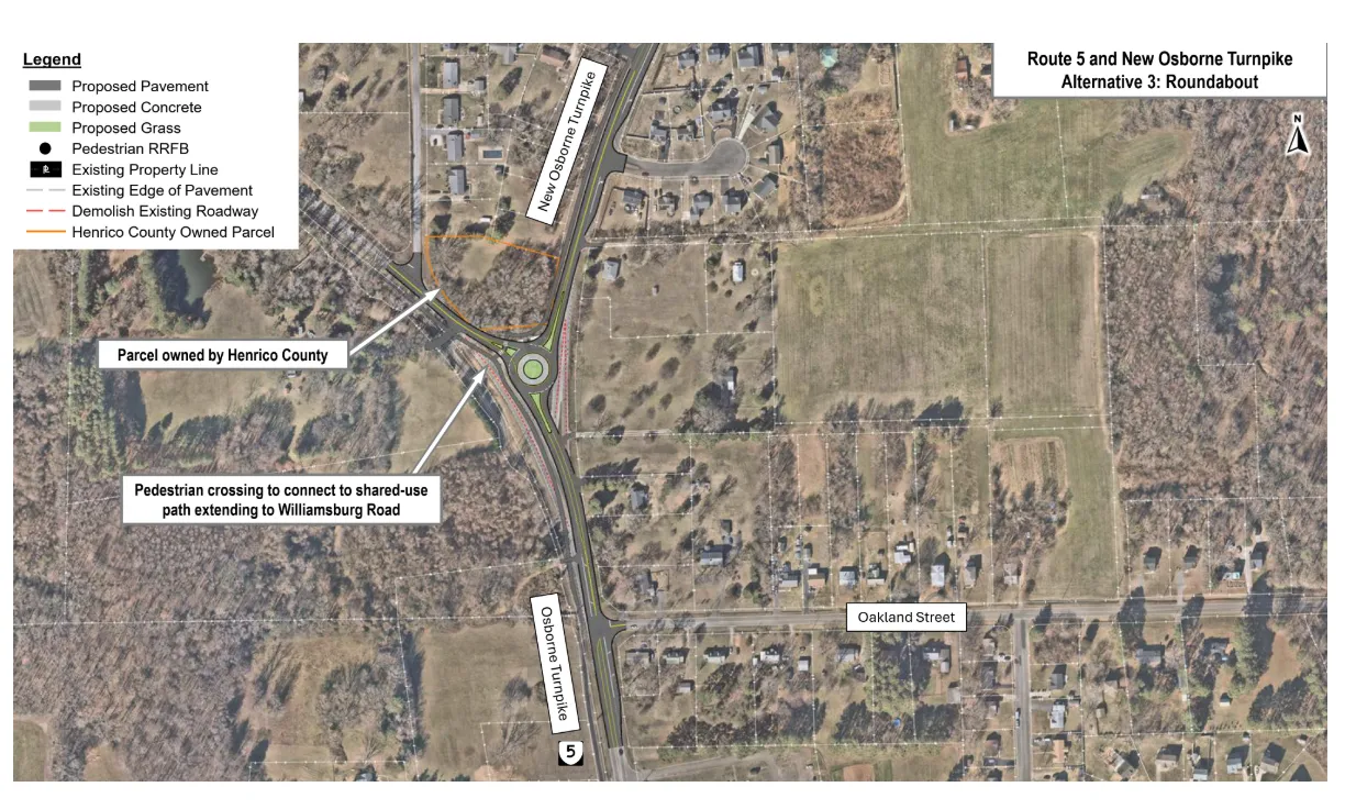 Henrico officials invite public to weigh in on proposed Route 5 changes by April 2