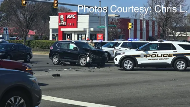 Driver flees Hanover traffic stop, crashes in Henrico